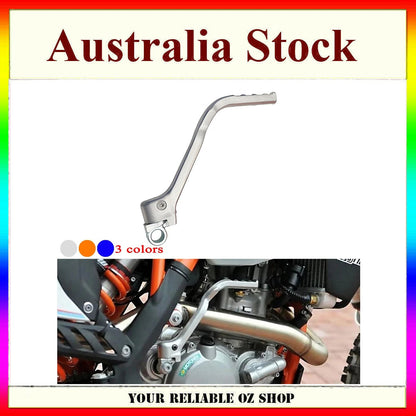 CNC KICK STARTER LEVER Blue Orange Silver For Husqvarna TE250 TE300 TC250