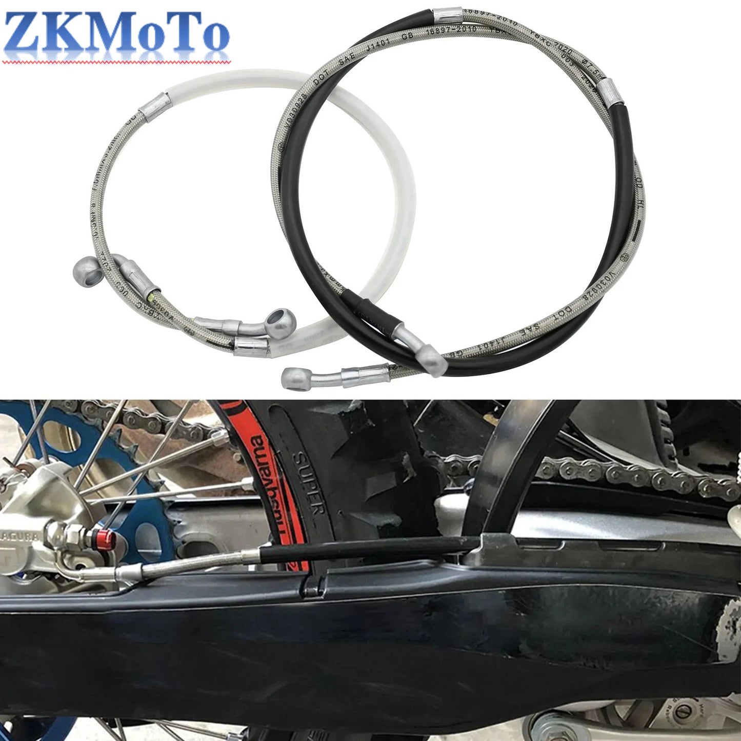 Rear Brake Oil Hose Line For KTM SX XC SXF XCF 125 150 250 300 350 450