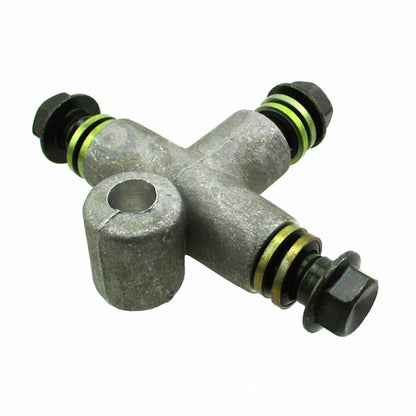 Hydraulic Brake Hose Pipe Tee Coupling Connector 3way Adapter ATV Quad Dirt Bike