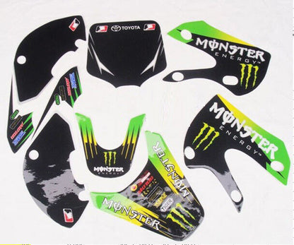 Rockstar Sticker Decal Kit 110cc 125cc 150cc 140cc Taotao Kymco Apollo Thumpstar