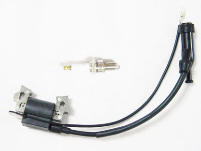 Ignition Coil & Spark Plug For Victa V40 Sanli OVH350 OVH400 Lawnmower Engine