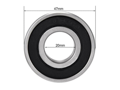 1pc 6204-2RS 6204RS Deep Groove Ball Bearing Premium Quality - 20 x 47 x 14 mm