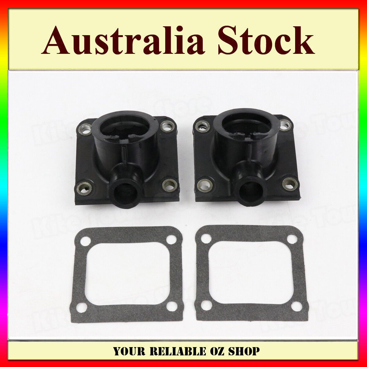 Carburetor Carby Carb Intake Manifold Boot Gaskets For Yamaha Banshee 350 YFZ350