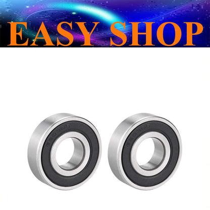 2x 6203RS 17mm x 40mm x 12mm Deep Groove Ball Bearing Double Sealed Roller Axle