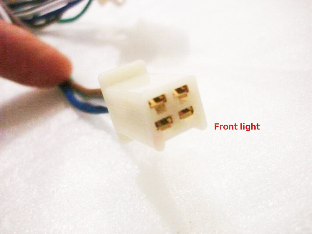 WIRE LOOM WIRING HARNESS REMOTE FUNCTION 50cc 110cc 125cc Taotao Kazuma SUNL TDR