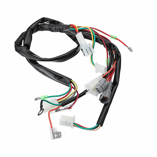WIRE LOOM WIRING HARNESS ASSEMBLY CABLE PLUG YAMAHA PW50 PY50 PEEWEE Y-Zinger