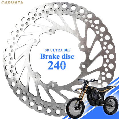 240mm Front Rear Brake Disc Rotor For Surron Ultra Bee electric dirt bike