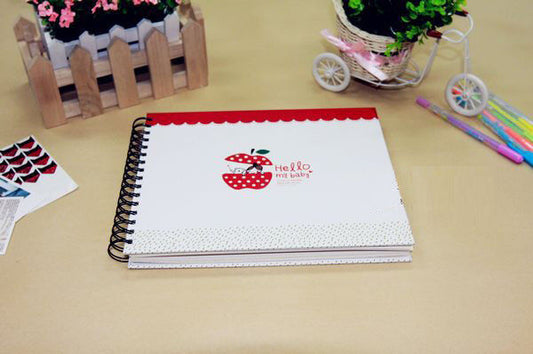 64 Pages DIY Kids Child Baby Infant Photo Album Craft Scrapbooking Gift Memory