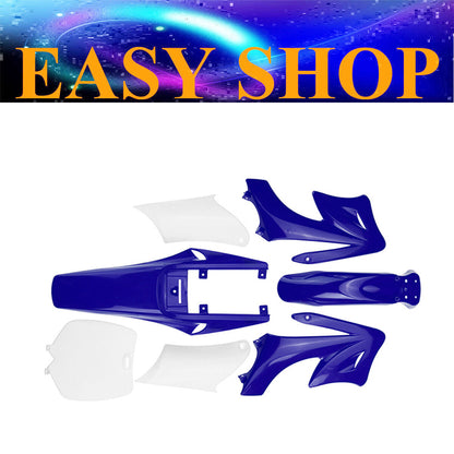 BLUE Plastic Fairing Cover Kit For 47cc 49cc Mini Kids Dirt Bike Pit Pro Pocket