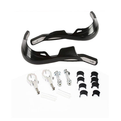 BLACK HANDGUARDS BRUSH HAND GUARDS BUSTERS SUZUKI YAMAHA KAWASAKI HONDA PIT BIKE