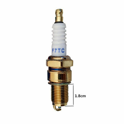 2pcs Spark Plug F7TC For GX110 GX120 GX140 GASOLINE LAWNMOWER GENERATOR