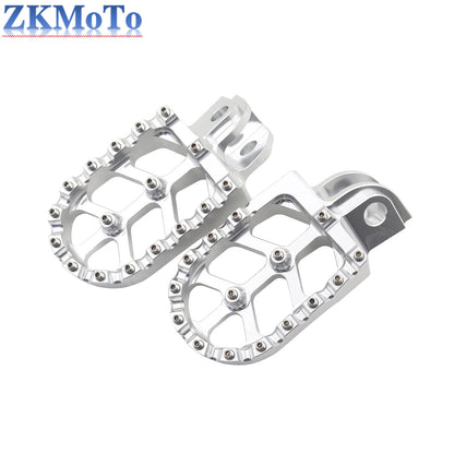 CNC Footrest Footpegs Pedals For KTM 690 950 990 1050 1090 1190 1290 EXC EXCF