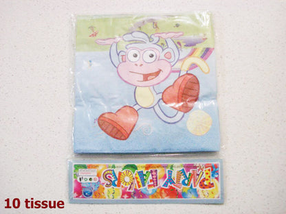 Baby Shower Kids Jungle Birthday Party Supply Disposal Cup Plate Card Invitation