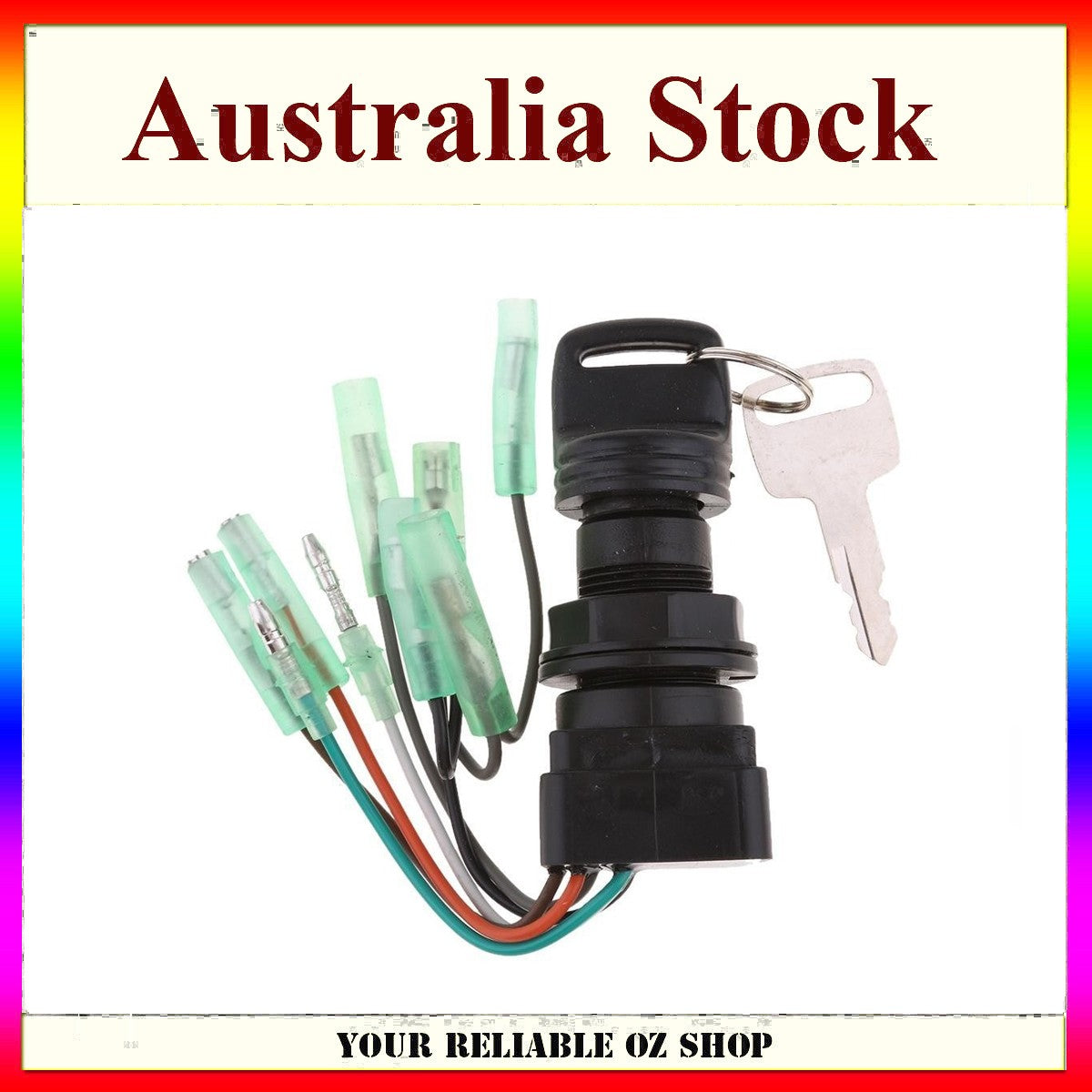 Key Ignition Switch for Suzuki Outboard 37110-92E01 37110-99E01 37110-99E00