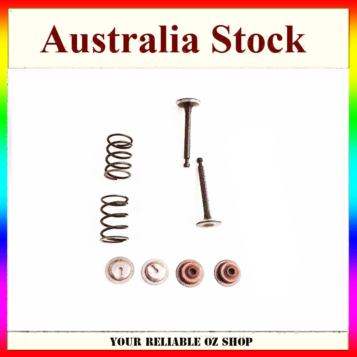 Exhaust & Intake Valve Set For Honda GX35 GX35NT HHT35S Trimmer Brush Cutter
