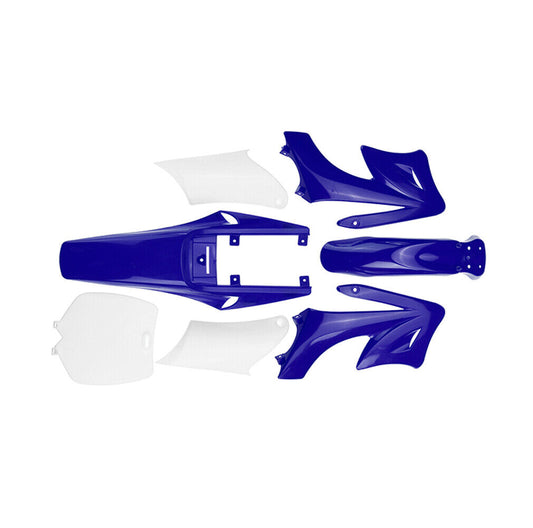BLUE Plastic Fairing Cover Kit For 47cc 49cc Mini Kids Dirt Bike Pit Pro Pocket