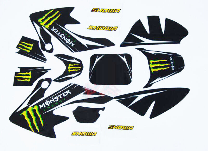 Fairing Sticker Decal Kit Honda CRF 50cc 90cc 125cc Dirt Monster Thumpstar Bike