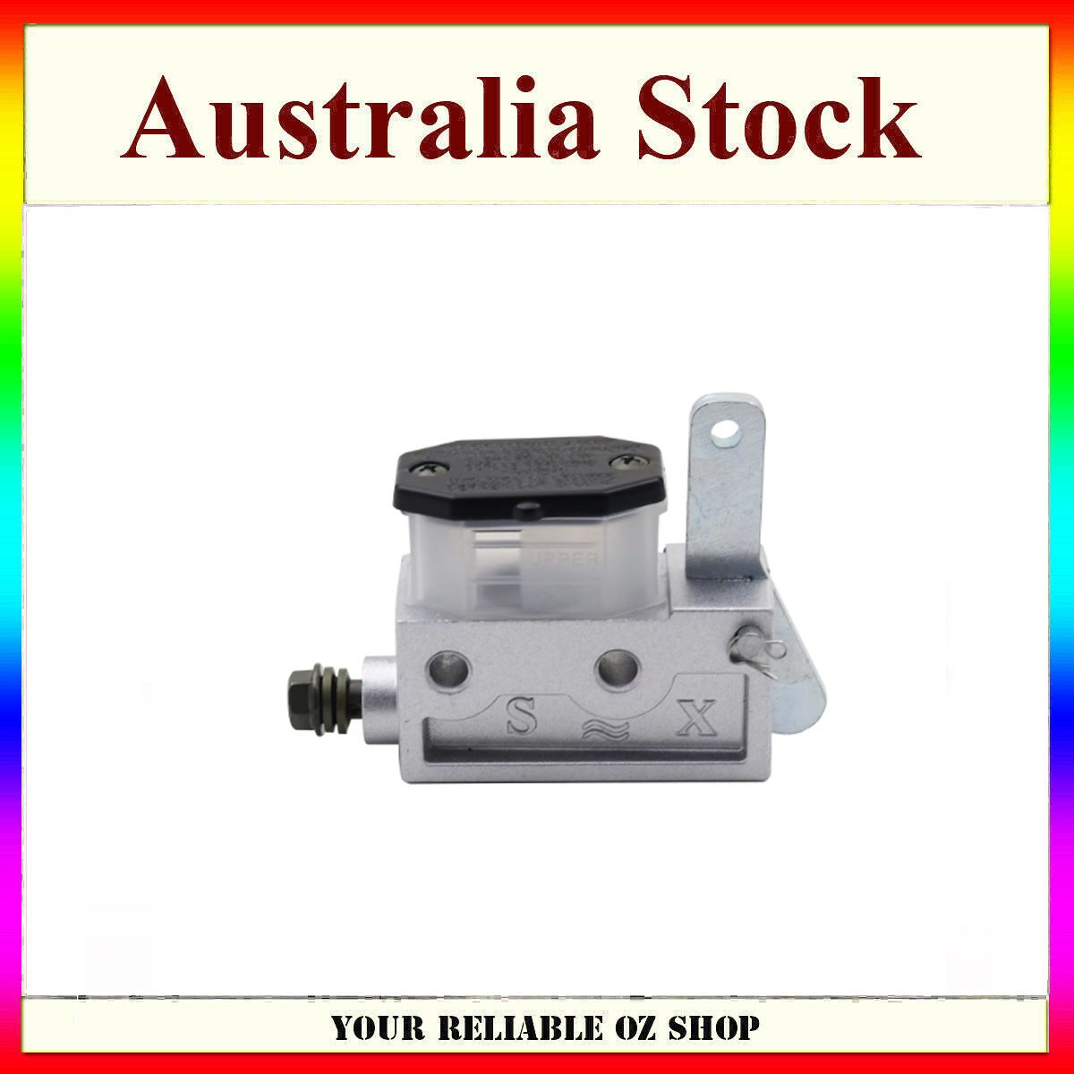 Rear Foot Brake Master Hydraulic Cylinder Pump For GoKart Buggy Drifting UTV