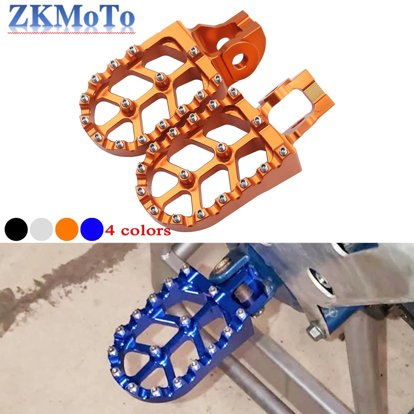 Footrest Footpeg For KTM SXF EXC EXCF XCF XCW SX-F EXC-F 125 150 250 350 450 500