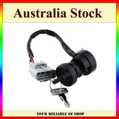 Ignition Key Switch For Yamaha Grizzly 660 YFM660 Big Bear 400 YFM 400 4x4 ATV