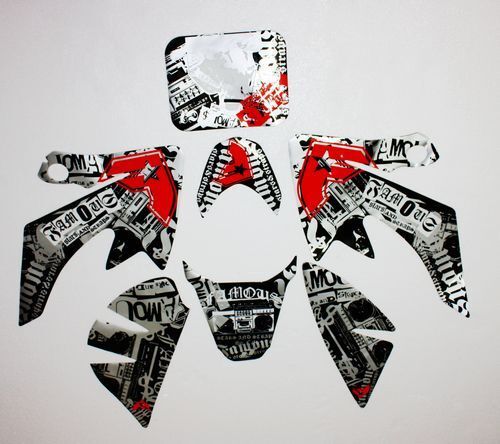 Famours Sticker Decal Kits Honda CRF XR 50cc 70cc 90cc 125cc Dirt Pit Pro Bike