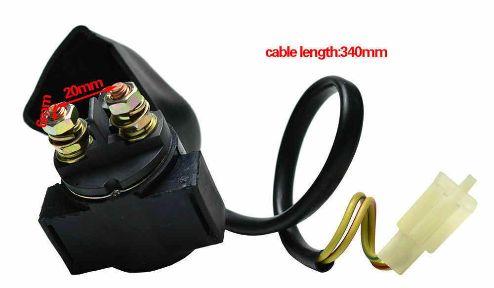 12V RELAY STARTER SOLENOID Ignition CDI 50cc 90cc 110cc 125cc TDR Foxico Atomic