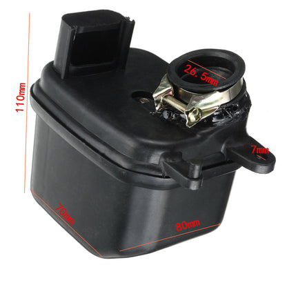 CARBURETOR CARBY + AIR FILTER FOAM BOX FOR YAMAHA PEEWEE 50cc PW50 PY50 Y-ZINGER