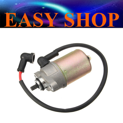 10 Tooth Starter Motor GY6 50cc CARROLL STREAM EAGLE REDCAT TANK GIOVANNI JACKEL