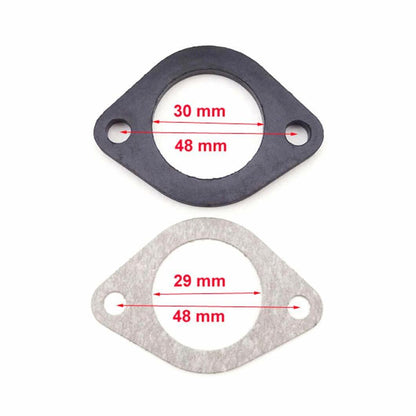 PZ30mm 48mm Intake Carburetor Manifold Gasket 150cc 200cc 250cc DIRT PITPRO Bike