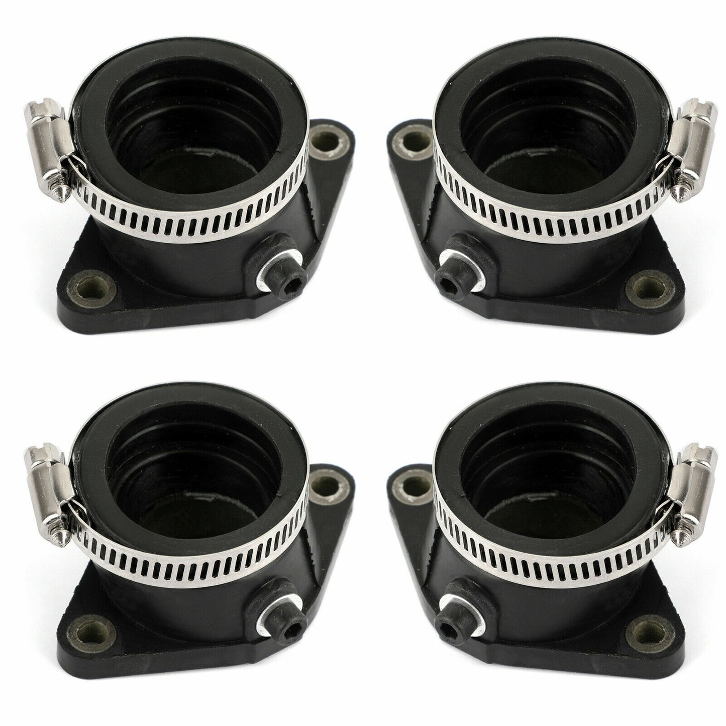 Right Left Carburetor Carby Intake Manifold Boot For Suzuki GS550 GS550E GS550T