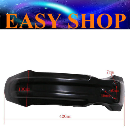 Plastic Front Mud Guard Fender Cover 125cc 140cc 150cc 250cc Dirt Pit Pro Bike