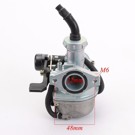 2X PZ22mm Carby Carburetor 50cc 70cc 90cc 110cc PIT PRO Quad Dirt Bike ATV Buggy