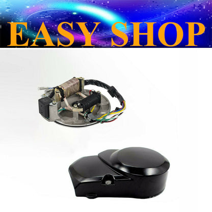 Magneto Flywheel Stator Plate Cover FOR 110cc 125cc Kick Start PIT PRO Dirt BIKE