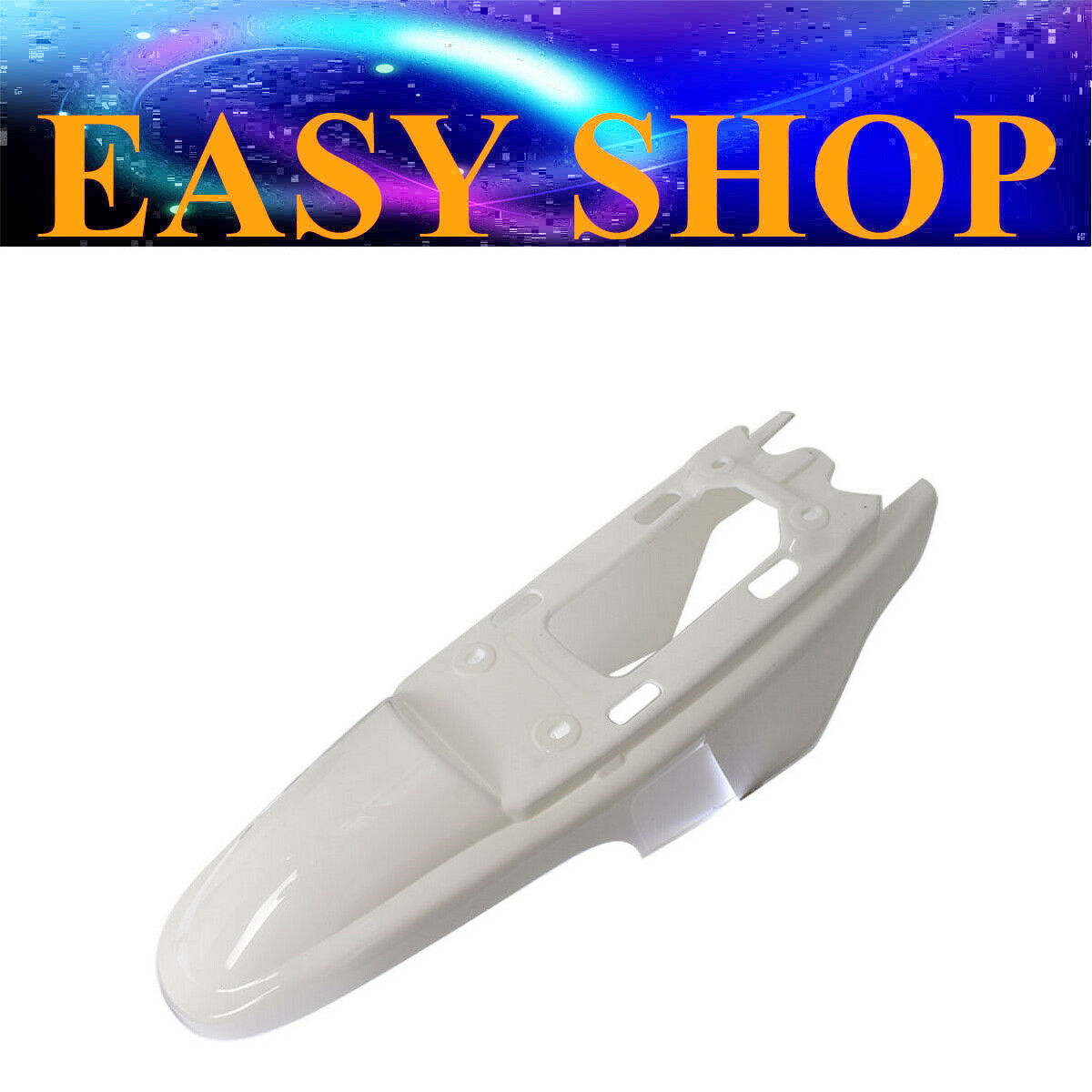 WHITE Plastic Fender Body Seat Cover Fairing For Yamaha PW50 PY50 Peewee 50 Bike