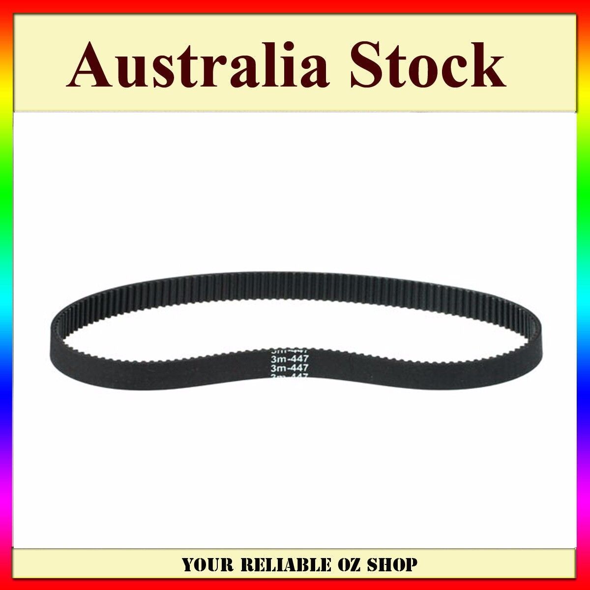 447-3m-12 DRIVE BELT Razor Electric Scooter E100 E125 E150 V BT07 HTD3M-447