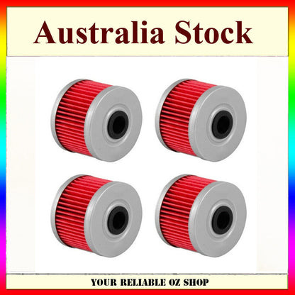 4X Oil Filter For Honda FX650 CBX250 SLR650 NX250 XL250 GB500 XL600R XBR500