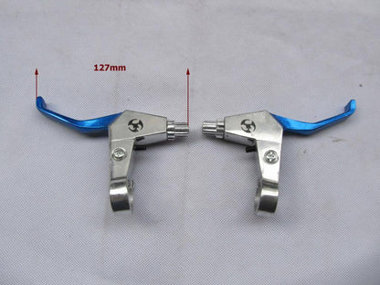 RACING PINK BLUE ALLOY BRAKE LEVERS 49CC 50CC MINIMOTO THUMPSTAR ORION APOLLO