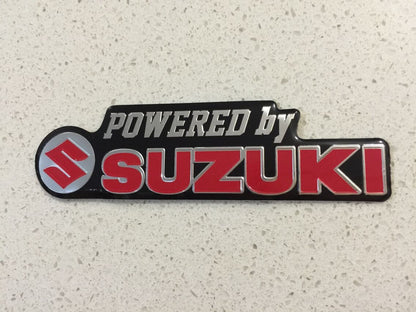 Alloy Logo Badge Sticker HKS BMW HONDA YAMAHA DUCATI SUZUKI BENZ FERRARI JAOS