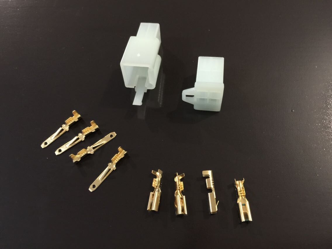 2/3/4/6/9 Pin Male Female Wiring Loom Wire Power Jack Plug Socket Connector Bike
