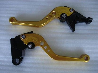 RED GOLD CNC KAWASAKI BRAKE CLUTCH LEVER ZX10R Z1000 ZZR600 ZX6R VERSYS BIKE