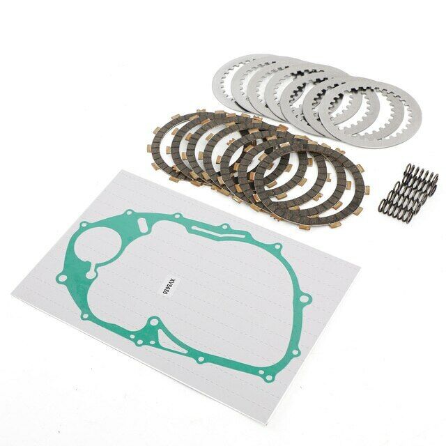 Clutch Kit Springs Friction Steel Plates Gasket For Yamaha V Star 650 XVS650
