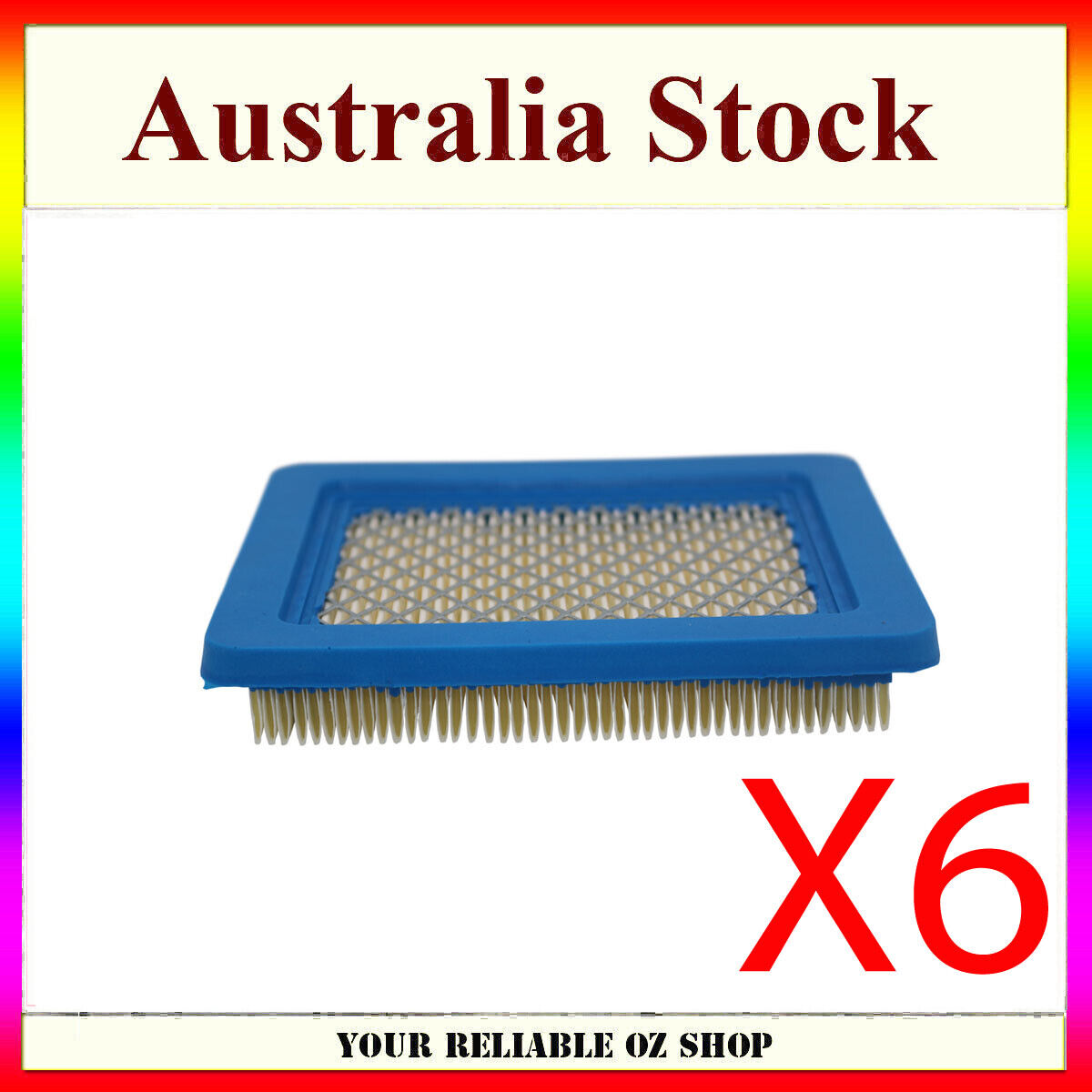 6pc AIR FILTER FOR Quantum engines 6hp 92200 112200 121700 128700 -129799 12A800