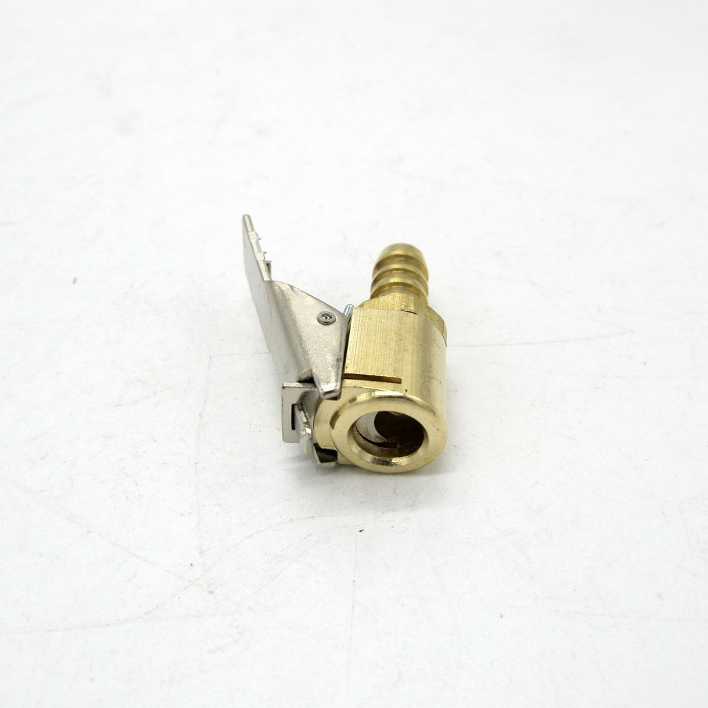 8mm Brass Car Truck Tire Tyre Inflator Valve Connector Air Chuck Pump Adapte