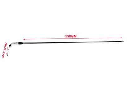 740mm THROTTLE CABLE For Honda Yamaha Suzuki 50cc 70cc 90cc Motorcycle Bike