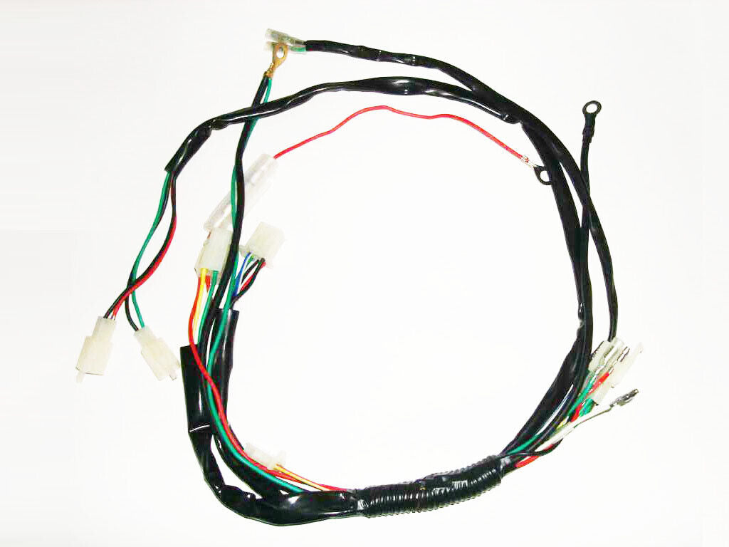 WIRE LOOM WIRING HARNESS 50cc 70cc 90cc 125cc 140cc 150cc 160cc DIRT PITPRO BIKE