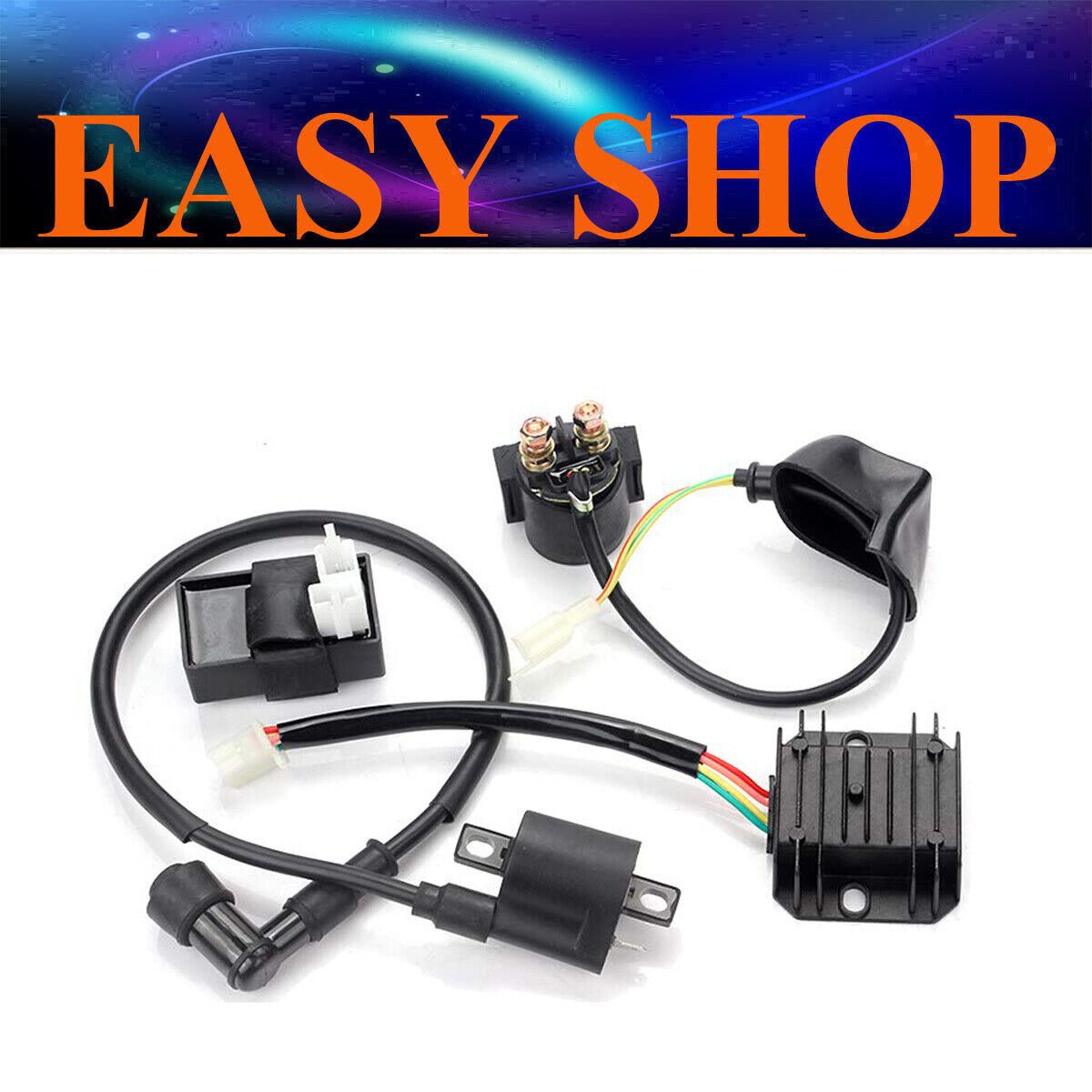 RELAY SOLENOID IGNITION CDI COIL REGULATOR 125cc 150cc 250cc TDR Foxico Motowork