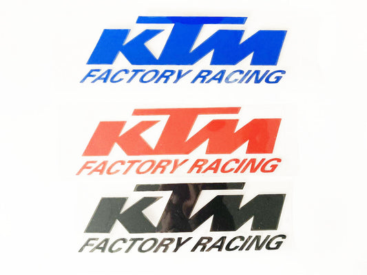 KTM Sticker Decal Badge Emblem Logo Bike ATV Quad Motorcycle Petrol Fuel Tank