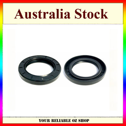 Metric Dust Oil Seal Shaft TC 25mm x 35mm x 7mm Nitrile Rubber Cover Double Lip