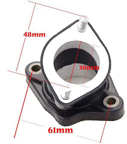 PZ30mm Carby Carb Intake Manifold Pipe CG 150cc 250CC 300cc DIRT PIT PRO BIKE