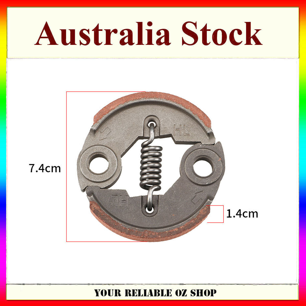 HEAVY DUTY CLUTCH ASSEMBLY FOR 139 140 GX35 40-5 430 Trimmer Brushcutter Engine